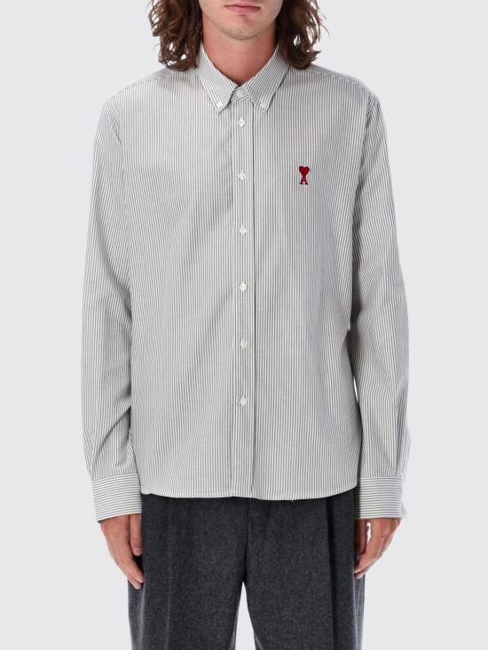 26SS 아미 ADC버튼 다운 셔츠 BFUSH063CO0087 039 White