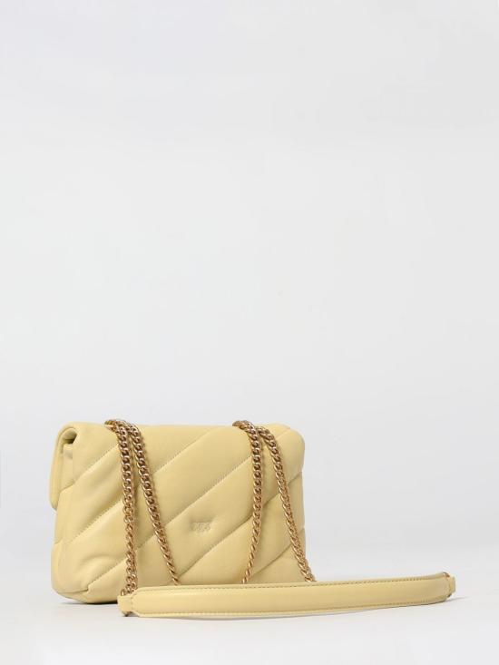 26SS 핑코 토트백 100039A0F2 C39Q Yellow - PINKO