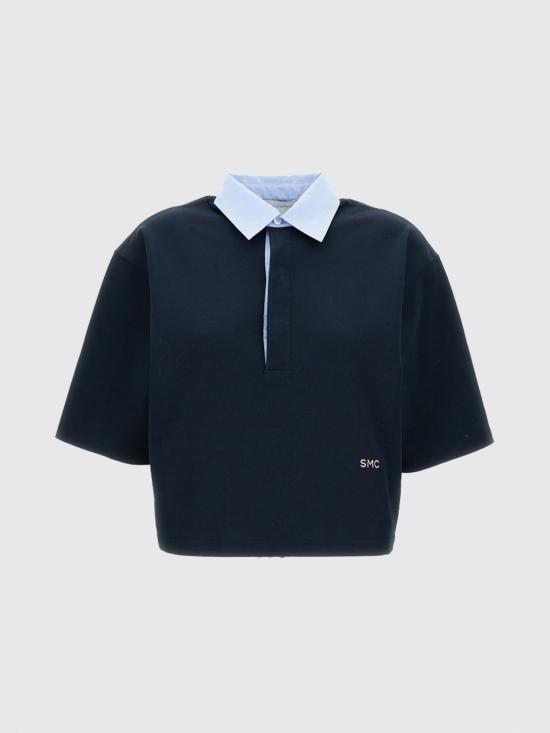 26SS 스텔라 맥카트니 폴로 티셔츠 6J04313SQA23 4000 Blue - STELLA MCCARTNEY