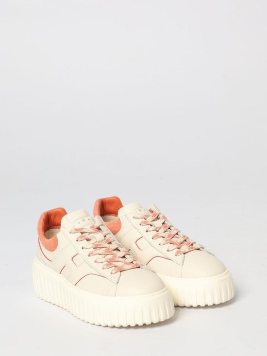 26SS 호간 스니커즈 HXW6450FE93UXI 0FE5 Orange - HOGAN