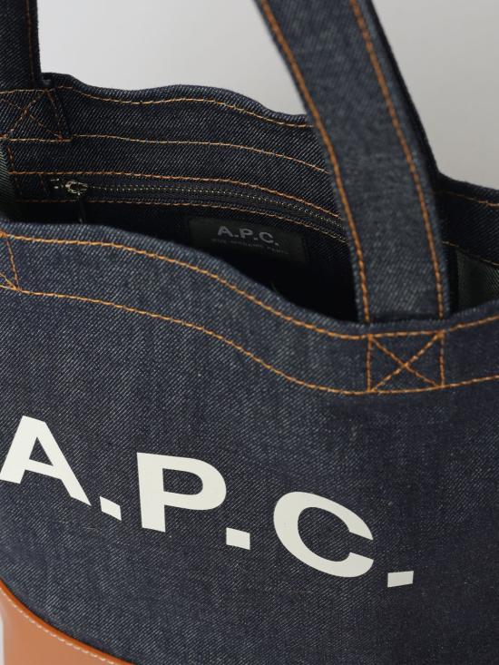 26SS 아페쎄 악셀 스몰 토트백 COHLOM61568 CAF Brown - A.P.C.