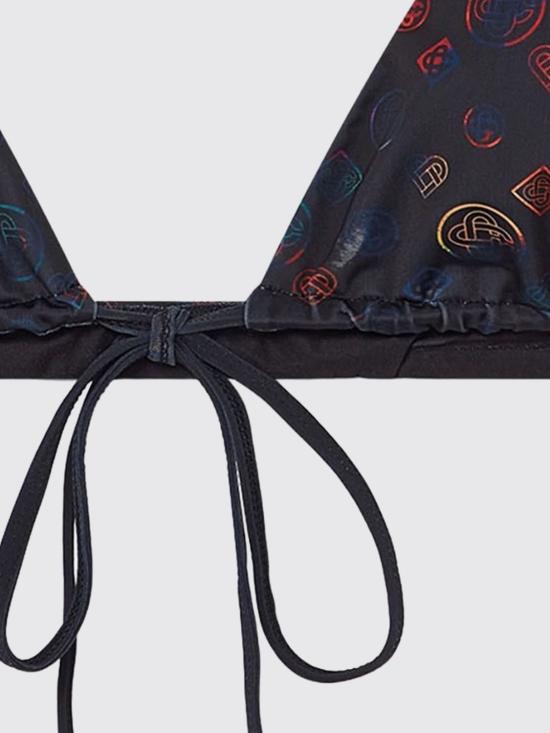 26SS 카사블랑카 원피스 수영복 WSP26SWM083 01 Black - CASABLANCA