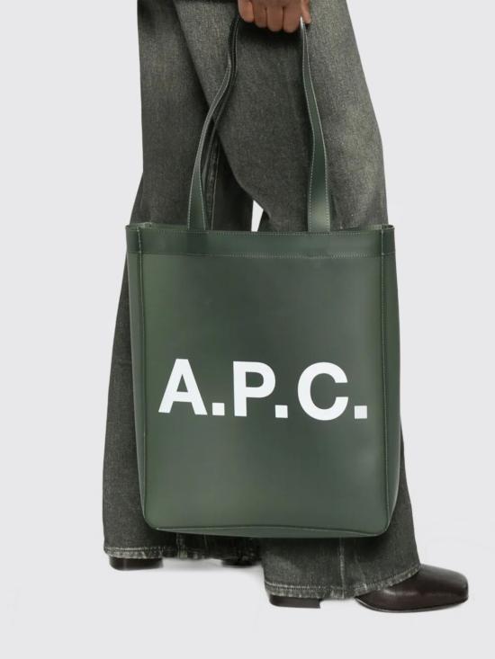 26SS 아페쎄 루 토트백 TPAAAM61442 JAA Green - A.P.C.