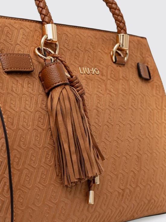 26SS 리우조 토트백 AA6086T384A X0742 Brown - LIU JO