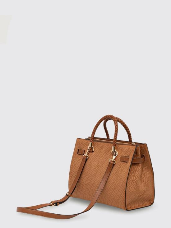 26SS 리우조 토트백 AA6086T384A X0742 Brown - LIU JO