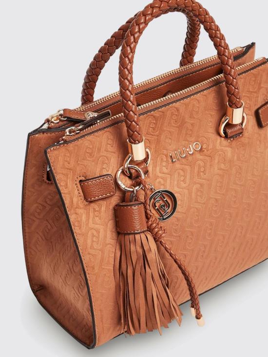 26SS 리우조 토트백 AA6069T384A X0742 Brown - LIU JO