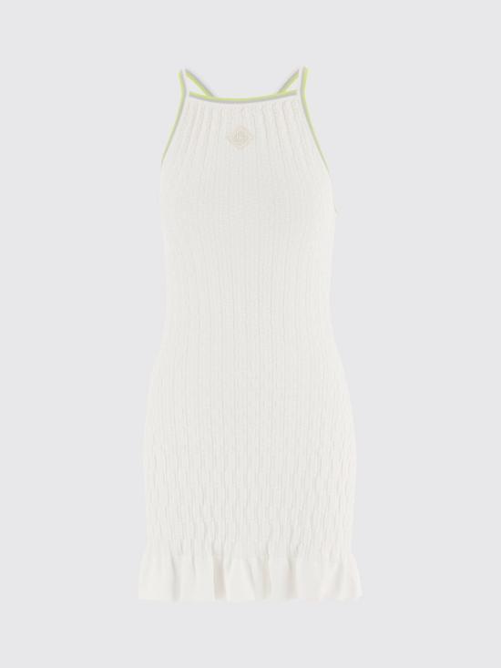 26SS 카사블랑카 롱 원피스 WSP26KW1246 01 White - CASABLANCA