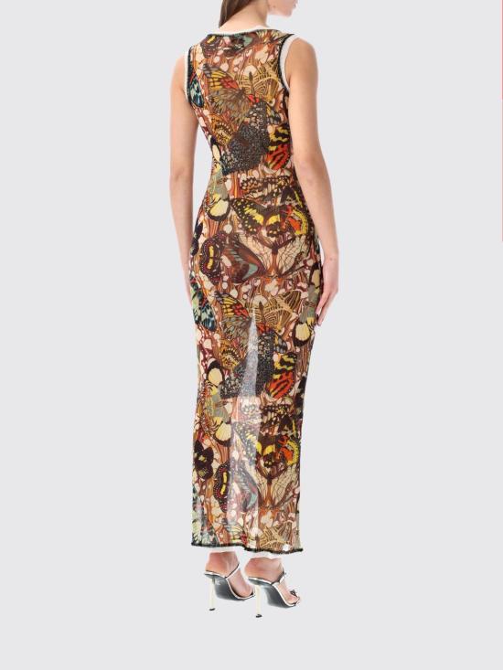 26SS 장 폴 고티에 롱 원피스 DR133M020P 1090 Yellow - JEAN PAUL GAULTIER