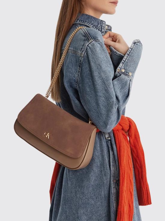 26SS 캘빈클라인 숄더백 LV04F3407G VFU Dove Grey - CALVIN KLEIN