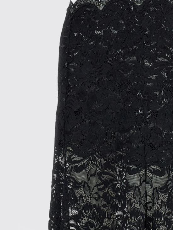 26SS 파코라반 롱 스커트 26PJJU131PA0170 P001 Black - PACO RABANNE