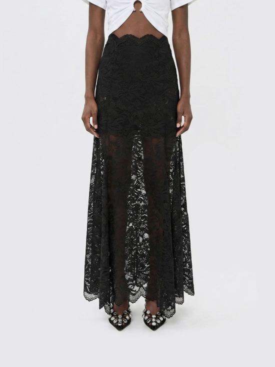 26SS 파코라반 롱 스커트 26PJJU131PA0170 P001 Black