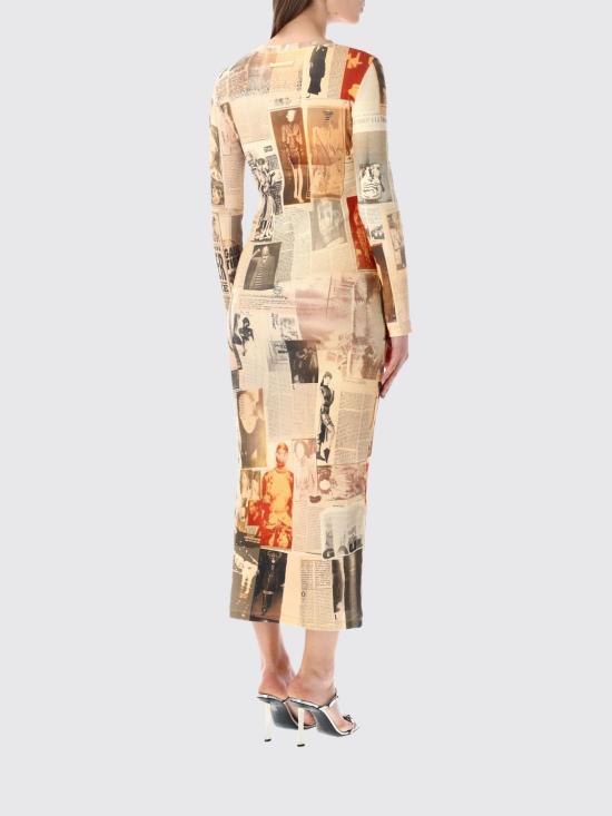 26SS 장 폴 고티에 롱 원피스 DR104J026P 030830 Ecru - JEAN PAUL GAULTIER