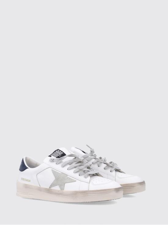 26SS 골든구스 스타단 스웨이드 스타 스니커즈 GMF00128F000567 10509 White - GOLDEN GOOSE