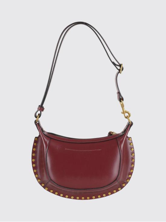 26SS 이자벨마랑 오스칸 문 백 PP0003FAA1C01M 80BY Burgundy - ISABEL MARANT