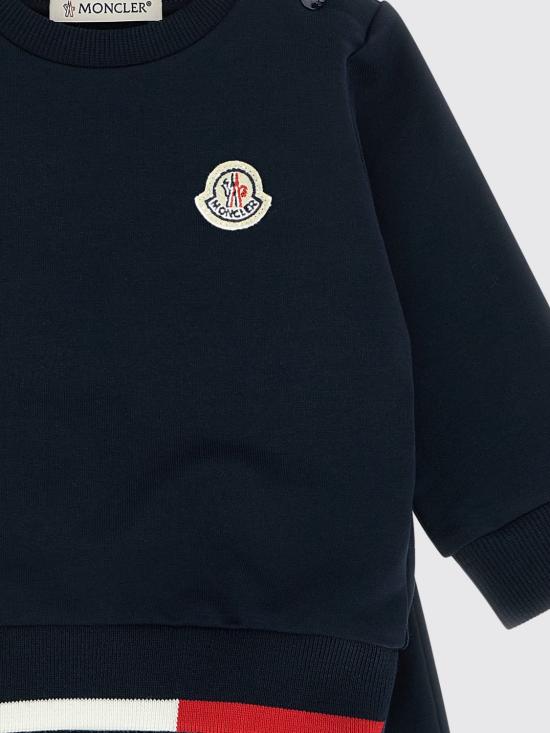 26SS [키즈] 몽클레어 오버롤 8M0000889AEB 778 Navy - MONCLER