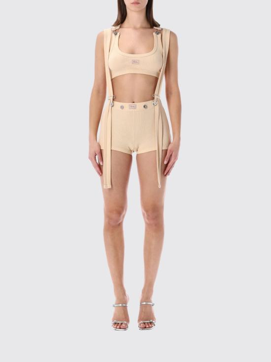 26SS 장 폴 고티에 숏팬츠 TR059J014 63 Nude