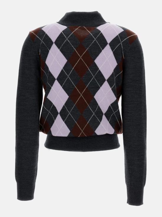 26SS 셀프 포트레이트 폴로 티셔츠 RS26185TGR Grey - SELF PORTRAIT