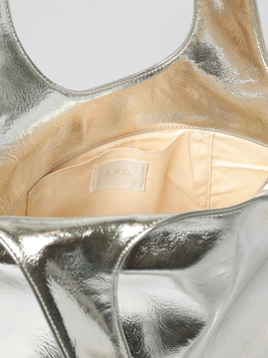 26SS 아페쎄 니논 스몰 토트백 PUABZM61861 RAB Silver - A.P.C.