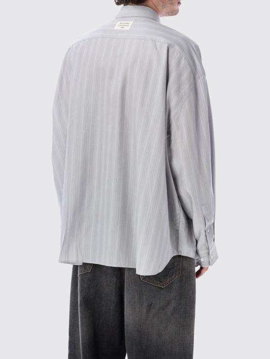 26SS 아크네 스튜디오 긴팔 셔츠 BB0698 AM4 Grey - ACNE STUDIOS