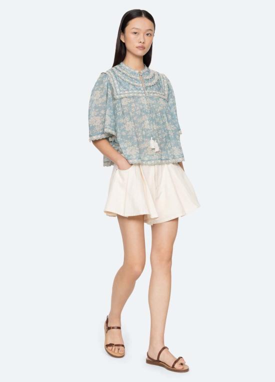  씨뉴욕 데님 숏팬츠 씨 니 스타시아 반바지 - SEA NY