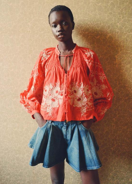  씨뉴욕 데님 숏팬츠 씨 니 스타시아 반바지 - SEA NY