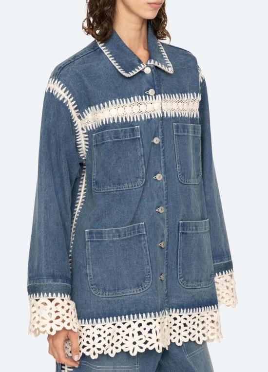  씨뉴욕 데님 자켓 씨 니 스타시아 재킷 - SEA NY