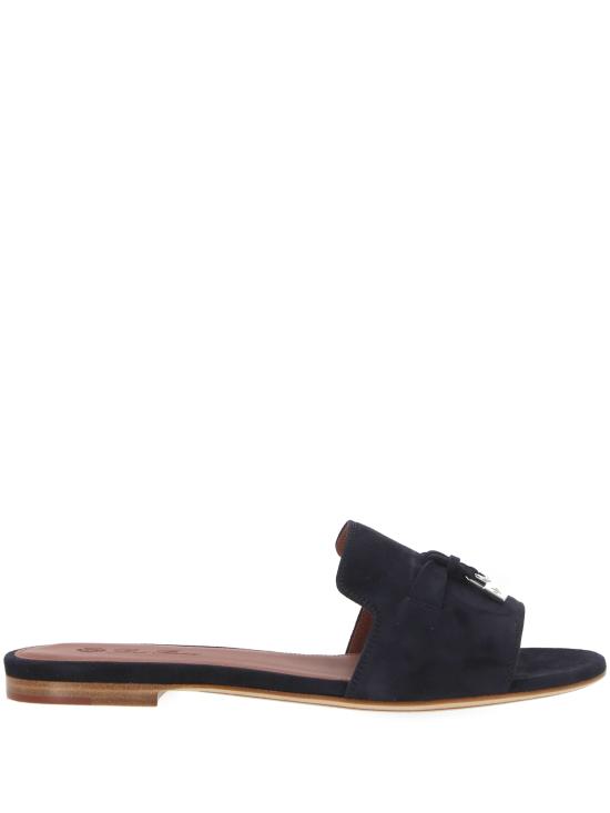 26SS 로로피아나 뮬/슬리퍼 FAI5580W000 BLUE NAVY DOM