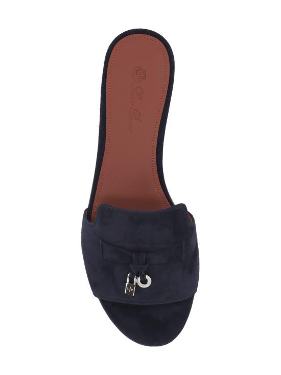 26SS 로로피아나 뮬/슬리퍼 FAI5580W000 BLUE NAVY DOM - LORO PIANA