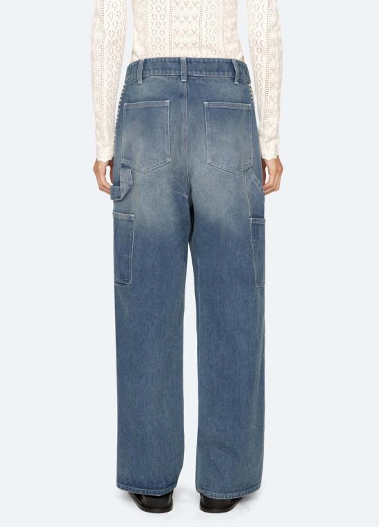  씨뉴욕 데님 팬츠 씨 니 스타시아 진스 블루 - SEA NY