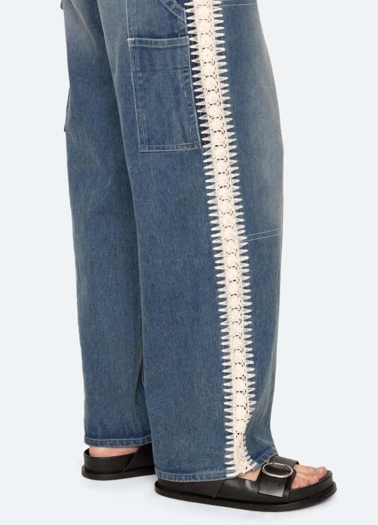  씨뉴욕 데님 팬츠 씨 니 스타시아 진스 블루 - SEA NY