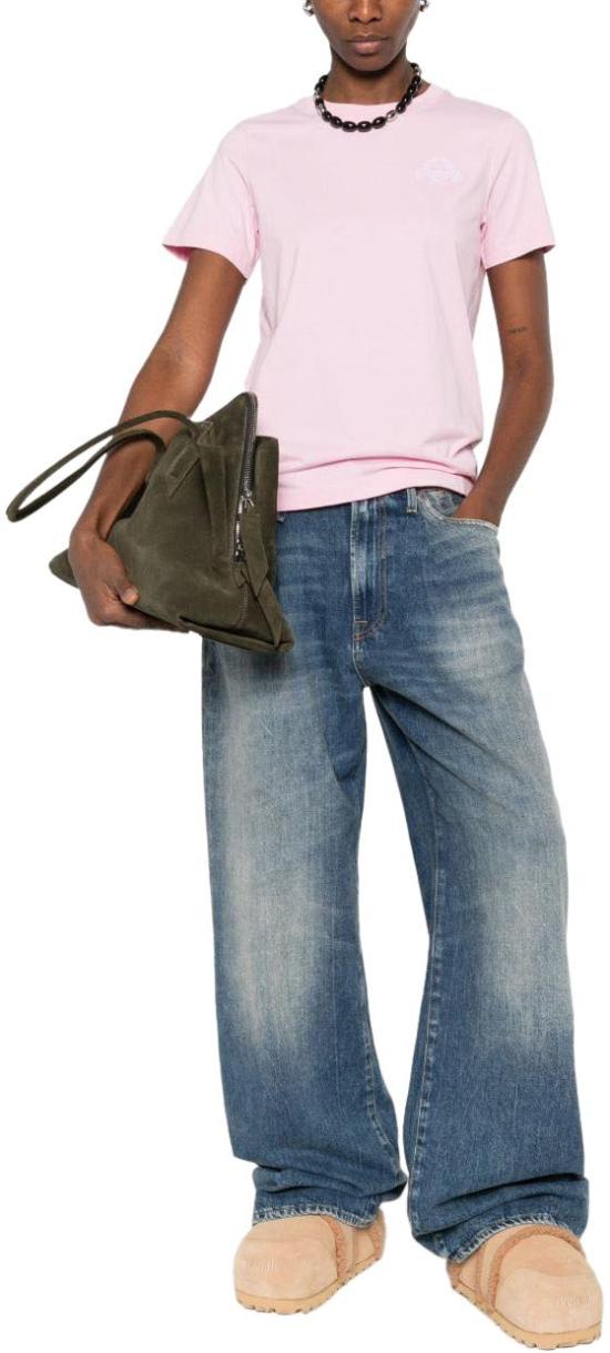 26SS 모스키노 반팔 티셔츠 A070205411222 PINK