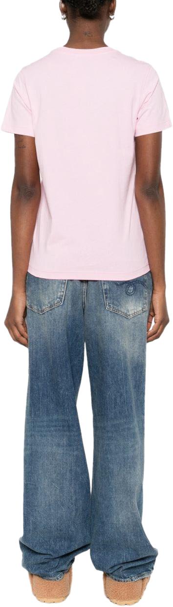 26SS 모스키노 반팔 티셔츠 A070205411222 PINK - MOSCHINO