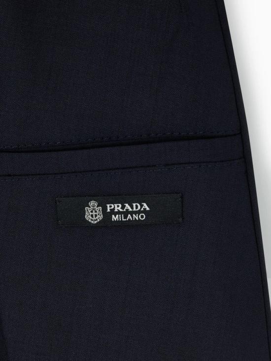 26SS 프라다 미디 스커트 P196Z1XMYF0008 S OOO Blue - PRADA