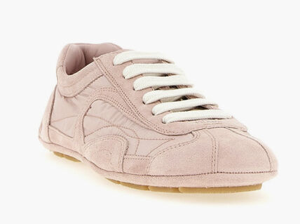 26SS 프라다 몬테카를로 리에디션 2005 스웨이드 리나일론 스니커즈 1E247OD7CF0924 F D010 Pink - PRADA