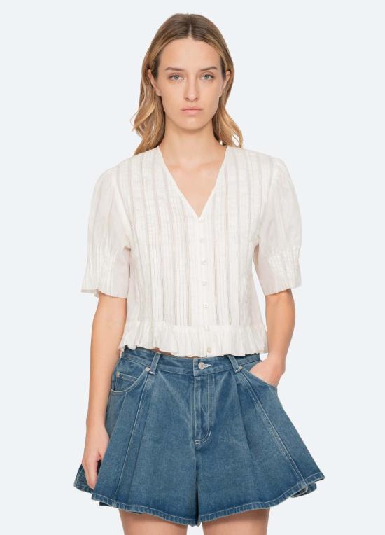  씨뉴욕 블라우스 바다 니 알베르테 탑