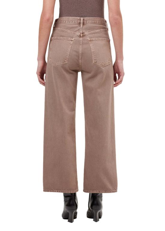  에이골디 데님 팬츠 아골드 렌 진 하이라이즈 와이드 레그 진 - AGOLDE