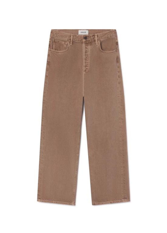  에이골디 데님 팬츠 아골드 렌 진 하이라이즈 와이드 레그 진 - AGOLDE