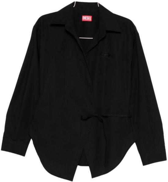 26SS 디젤 긴팔 티셔츠 A200600EPCL9XX BLACK