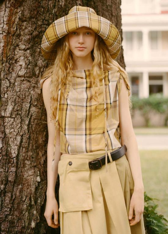  씨뉴욕 블라우스 씨 니 코플랜드 탑 옐로우