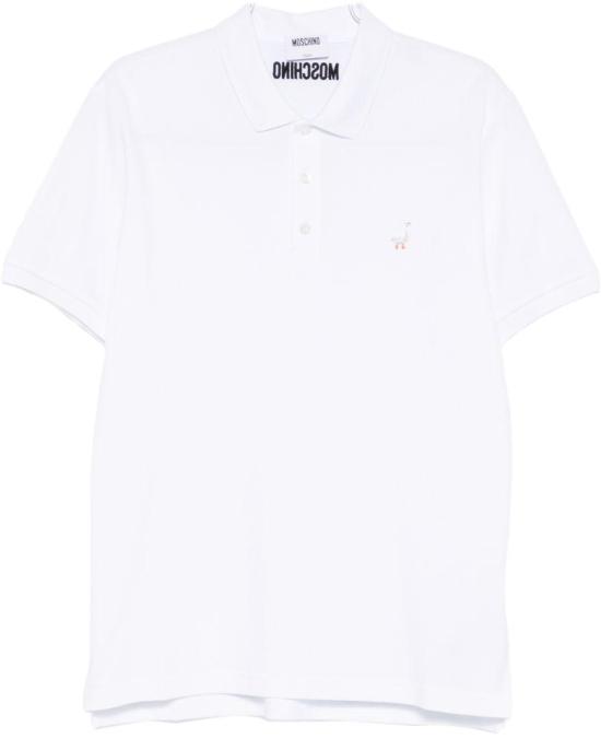 26SS 모스키노 폴로 티셔츠 A160502421001 WHITE