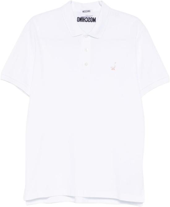 26SS 모스키노 폴로 티셔츠 A160502421001 WHITE