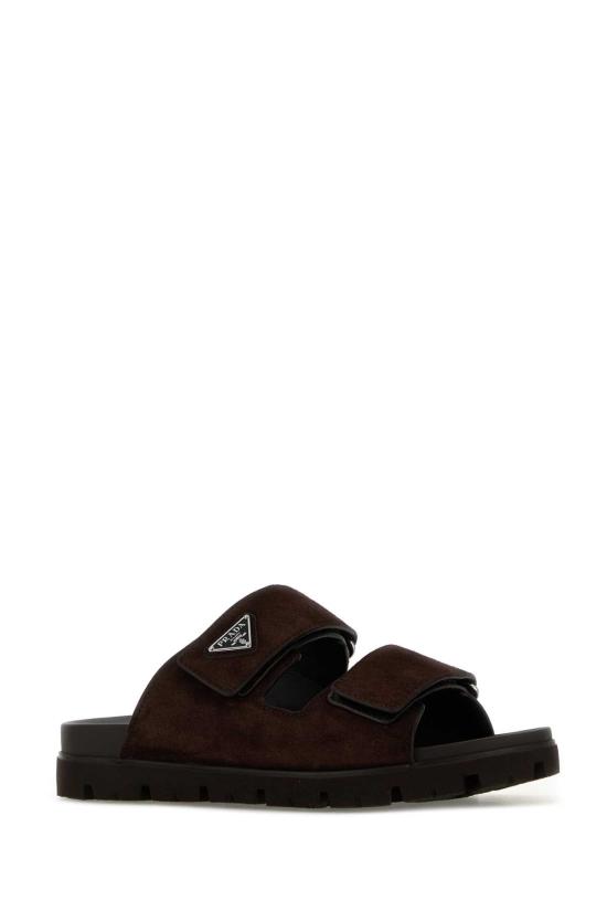 26SS 프라다 뮬/슬리퍼 2X3129FG000054 F0003 Brown - PRADA