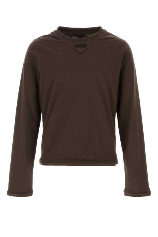 26SS 프라다 반팔 티셔츠 UJL98CSOOO17Z3 F0324 Brown