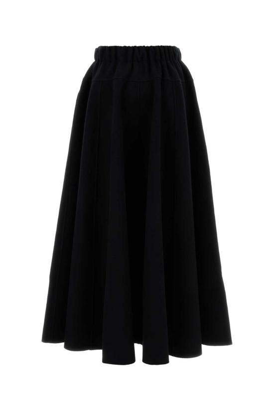 25FW 익스트림캐시미어 롱 스커트 44317402TU08 RAVEN Black - EXTREME CASHMERE