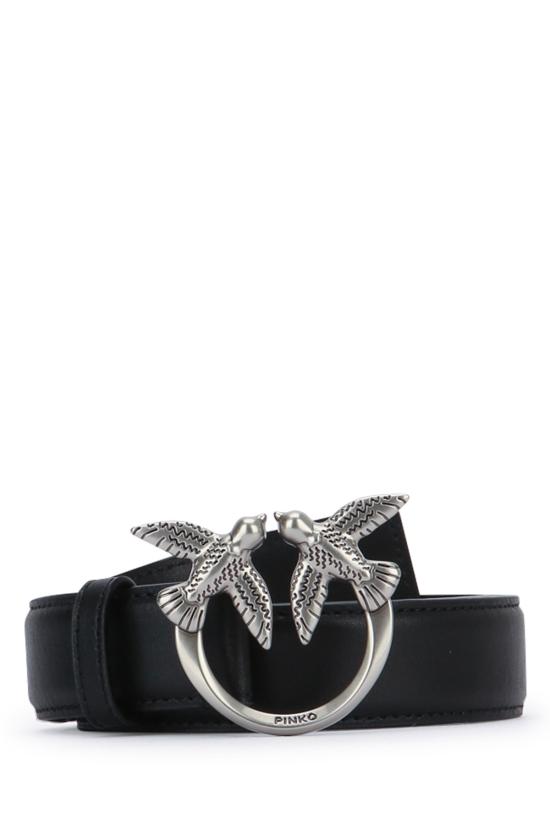 26SS 핑코 레귤러 벨트 100125A0F1 Z99O Black