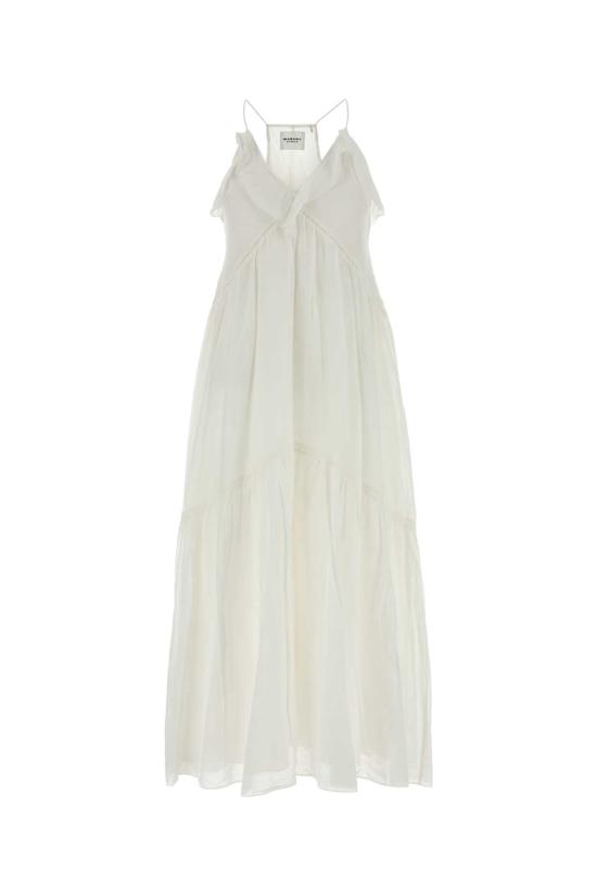 26SS 이자벨마랑에뚜왈 롱 원피스 RO1003FBB3J04E 20WH White