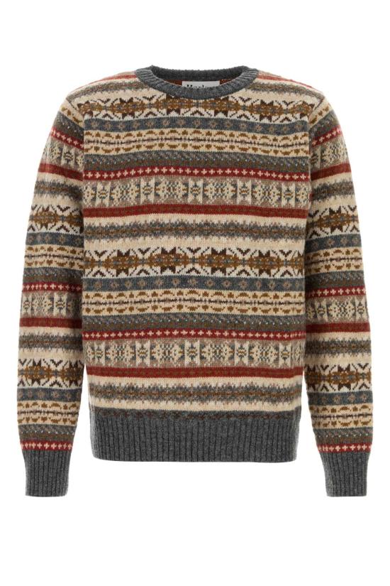 25FW 할리 오브 스코틀랜드 스웨터 M35747 BASALT Printed