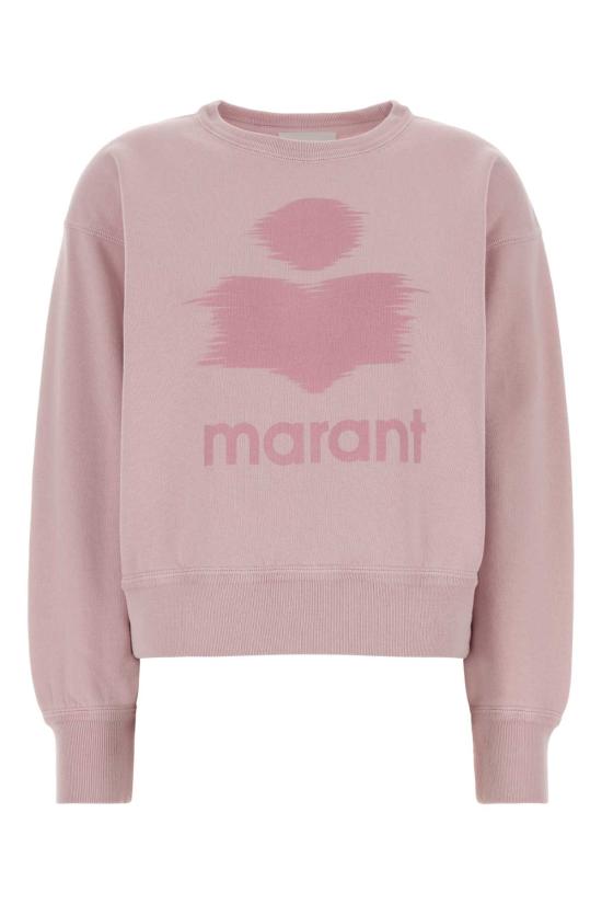 26SS 이자벨마랑에뚜왈 후드 티셔츠 SW0011FAC1M04E 40LK Pink