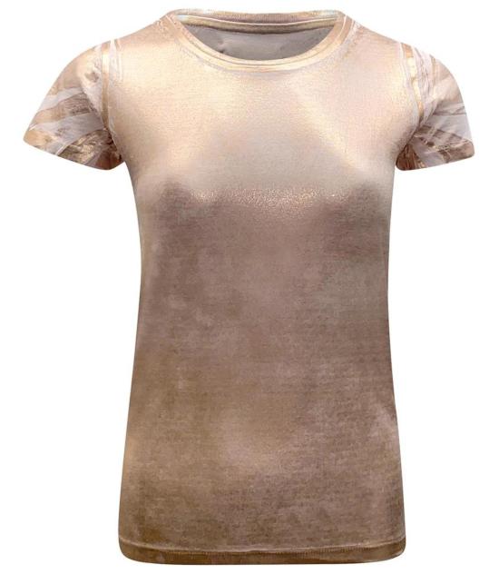  매디슨 메종 반팔 티셔츠 라미나 티셔츠 파우더/로즈 골드