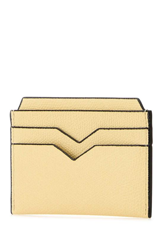 25FW 발렉스트라 카드지갑 SGNL0077028L99CC99 CREMA Yellow - VALEXTRA